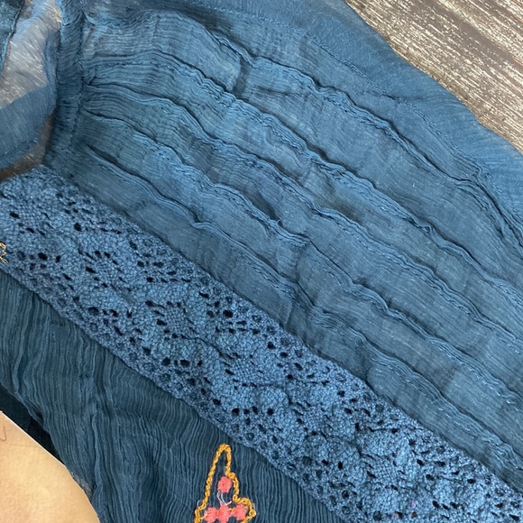 Embroidered Tunic Top By A Beautiful Soul NEW 18 20 Plus - Picture 5 of 9